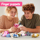 12 PCS Finger Puppets Set Mini Stuffed Animals Finger Puppet for Storytelling Teaching Shows Schools Birthday Party Gift Favor S