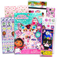 GabbyS Dollhouse Puffy Craft Sticker Book For Girls  Bundle With 300+ Stickers, More ( Party Supplies)