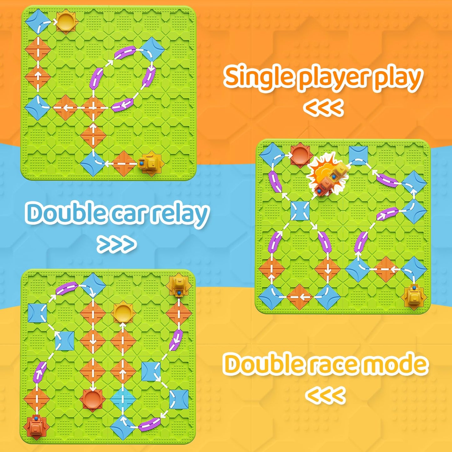 Logical Road Builder Puzzle Games, Stem Family Big Board Maze Game, Educational Smart Brain Teasers Puzzles Toys, Preschool Learning Early Montessori Birthday Gifts For Kids Boys Girls Age 4 5 6 7 8
