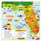 Little Buffalo - Learning & Education - State Puzzle: Florida For Kids Ages 4 And Up