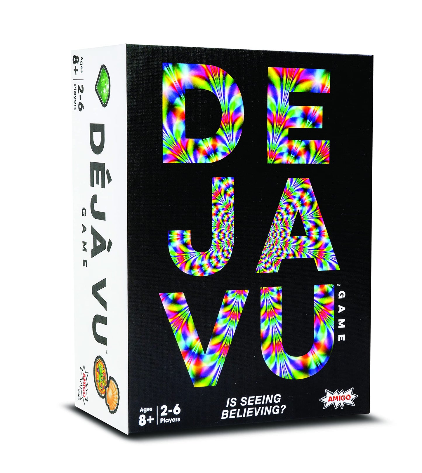AMIGO Déjà Vu Memory Board Game for Kids & Adults, Multicolor, 2-6 Players, Cardstock, Model AMI18409
