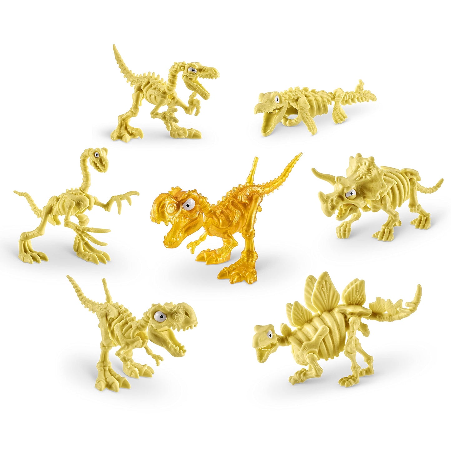 Smashers Dino Island Nano Egg (3 Pack) By Zuru With 6 Hidden Surprises, Mini And Dinosaur Toy, Prehistoric Discovery Slime More, Age 3+