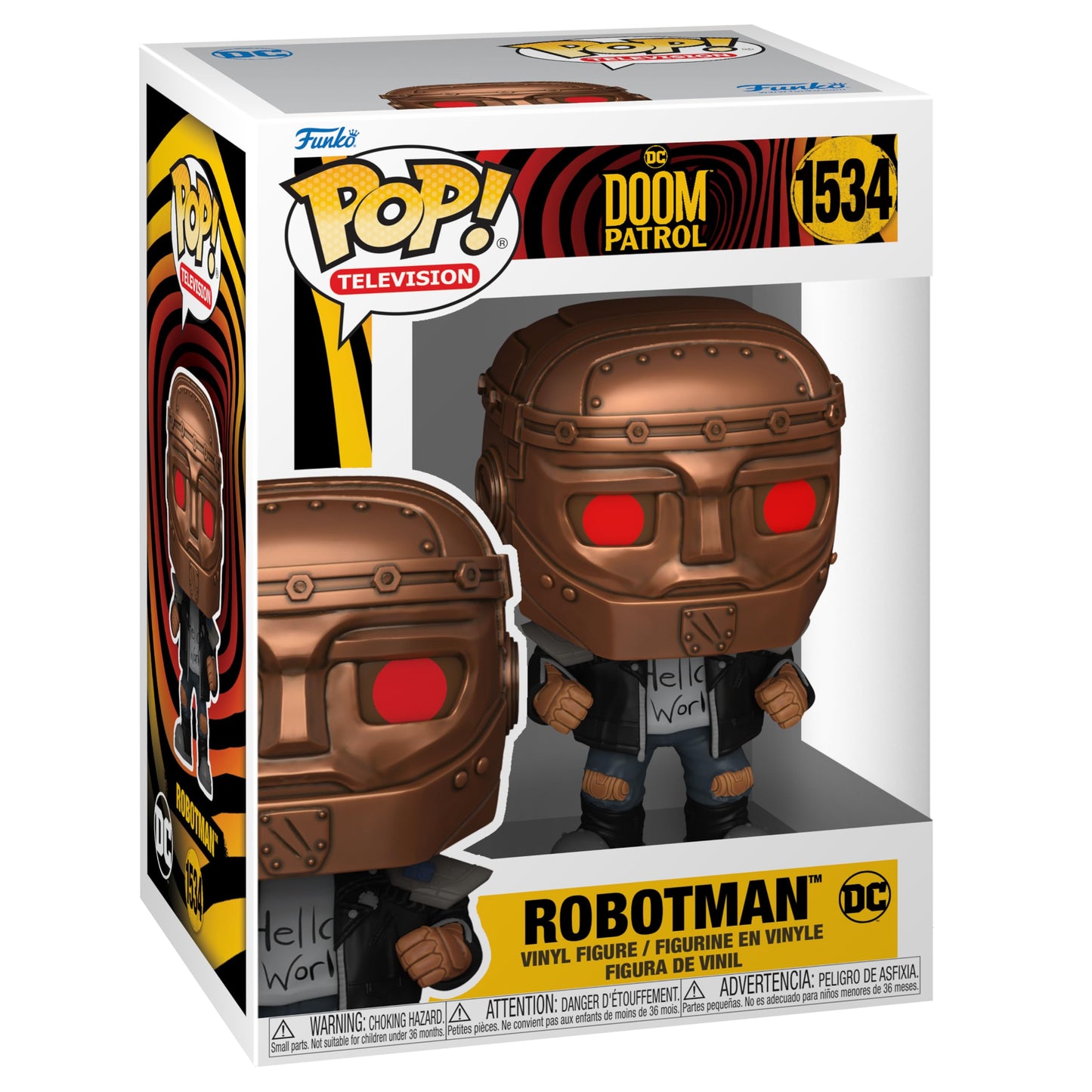 Funko Pop! Tv: Doom Patrol - Robotman - Collectable Vinyl Figure - Gift Idea - Official Merchandise - For Kids & Adults - Tv Fan