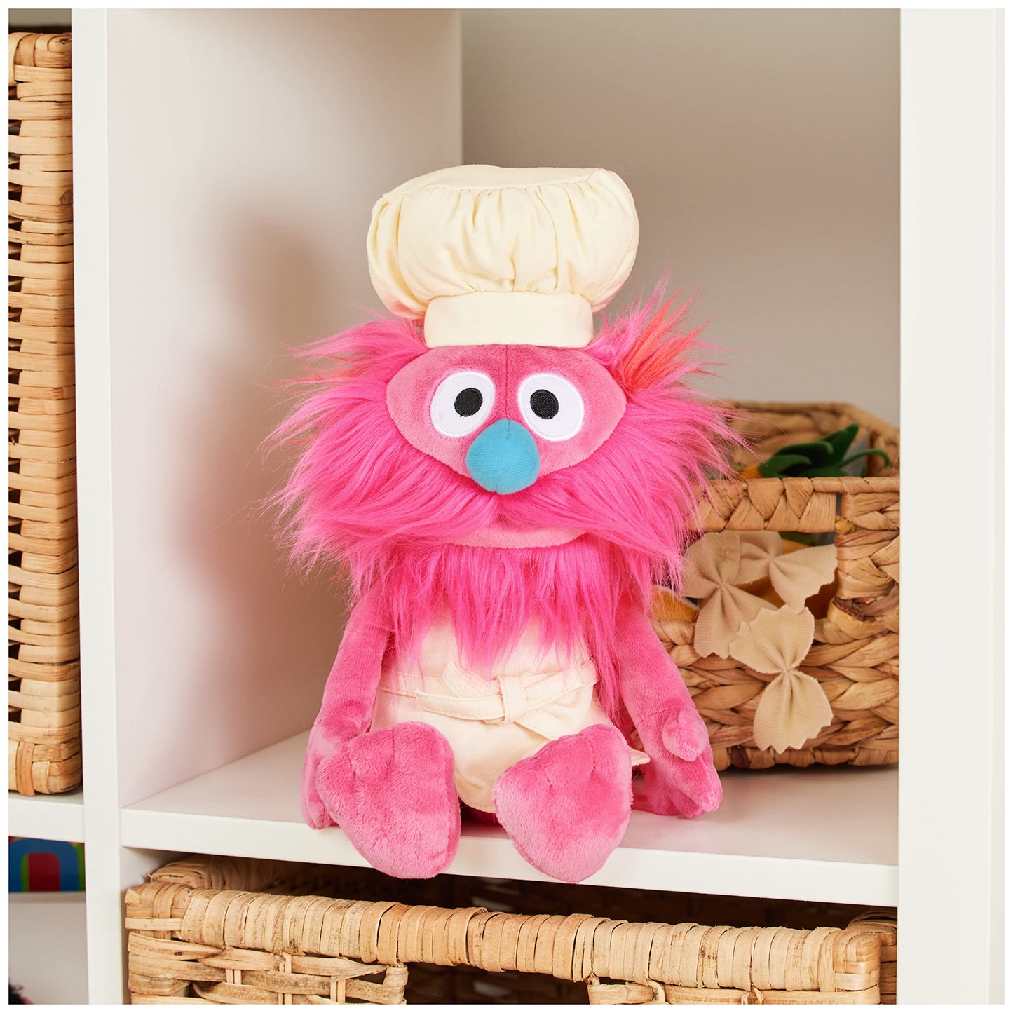 GUND Gonger Muppet Plush Toy, Premium Pink/Beige, 10", High Quality Materials, Ages 1 & Up, Model 6052077