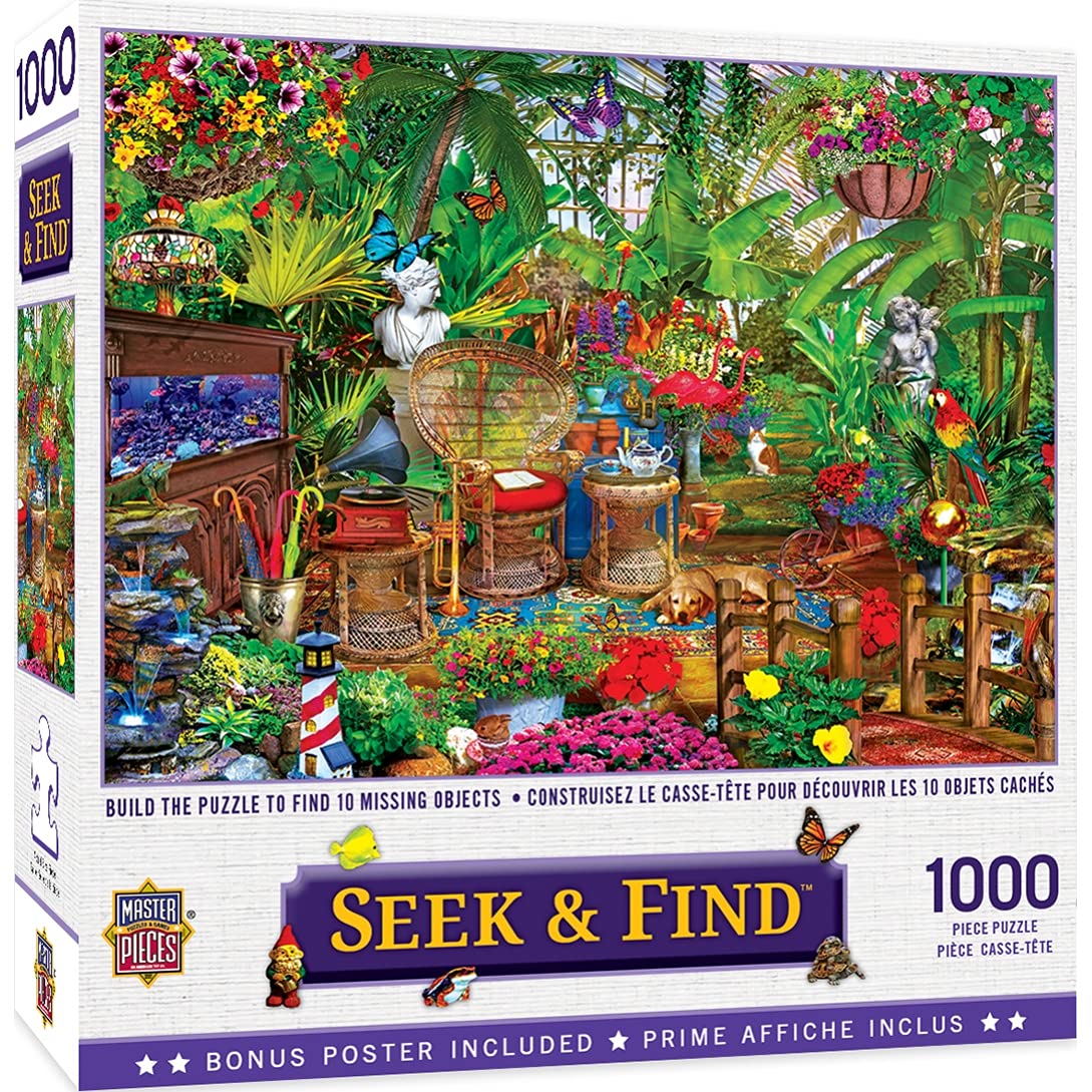 Garden Hideaway 1000 Piece Jigsaw Puzzle