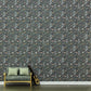 Iland Originality Dollhouse Wallpaper 39 * 15.7 Inch, Dollhouse Accessories On 1:12 Scale Or 1:6 Scale (Flower Path)
