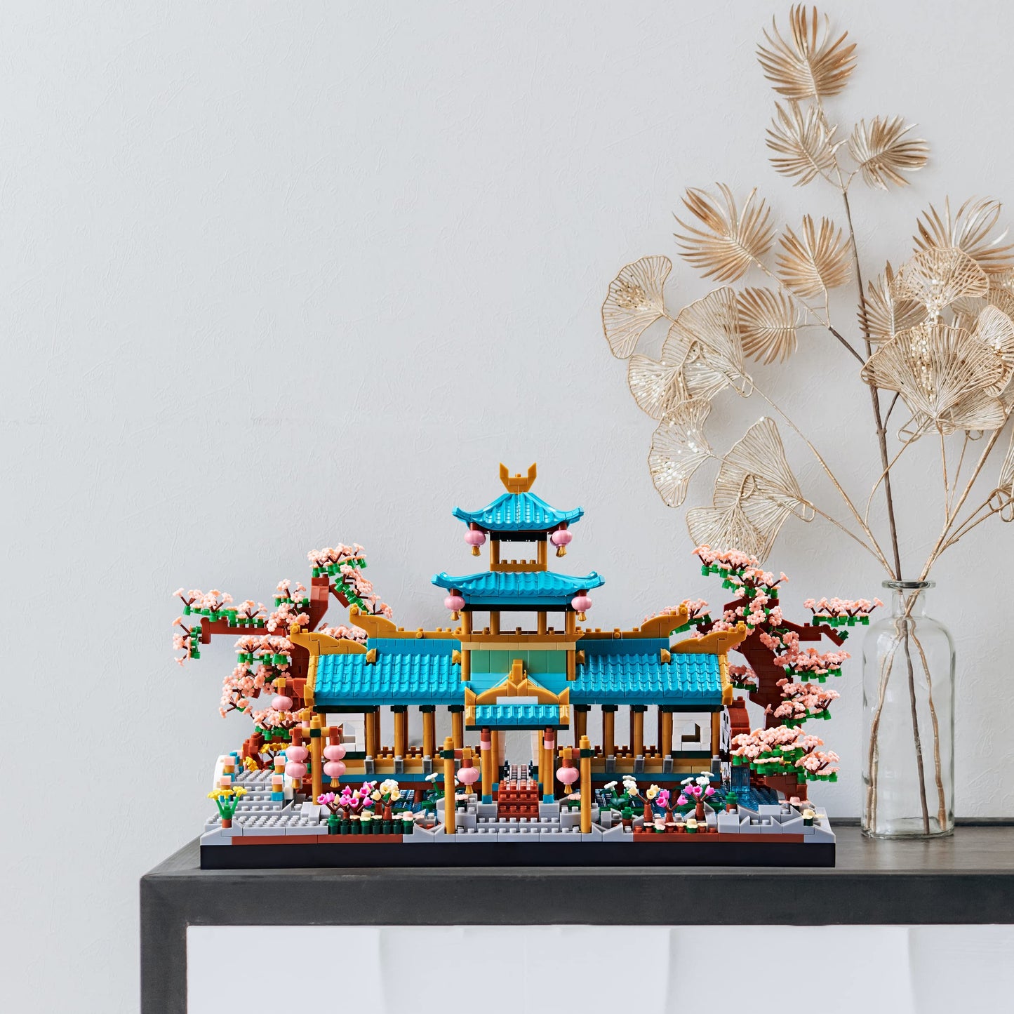 Exquisite Suzhou Garden Micro Building Blocks - 2350 Pc Set |Replicates Chinese Architecture | Challenging Diy Toy For Adults |