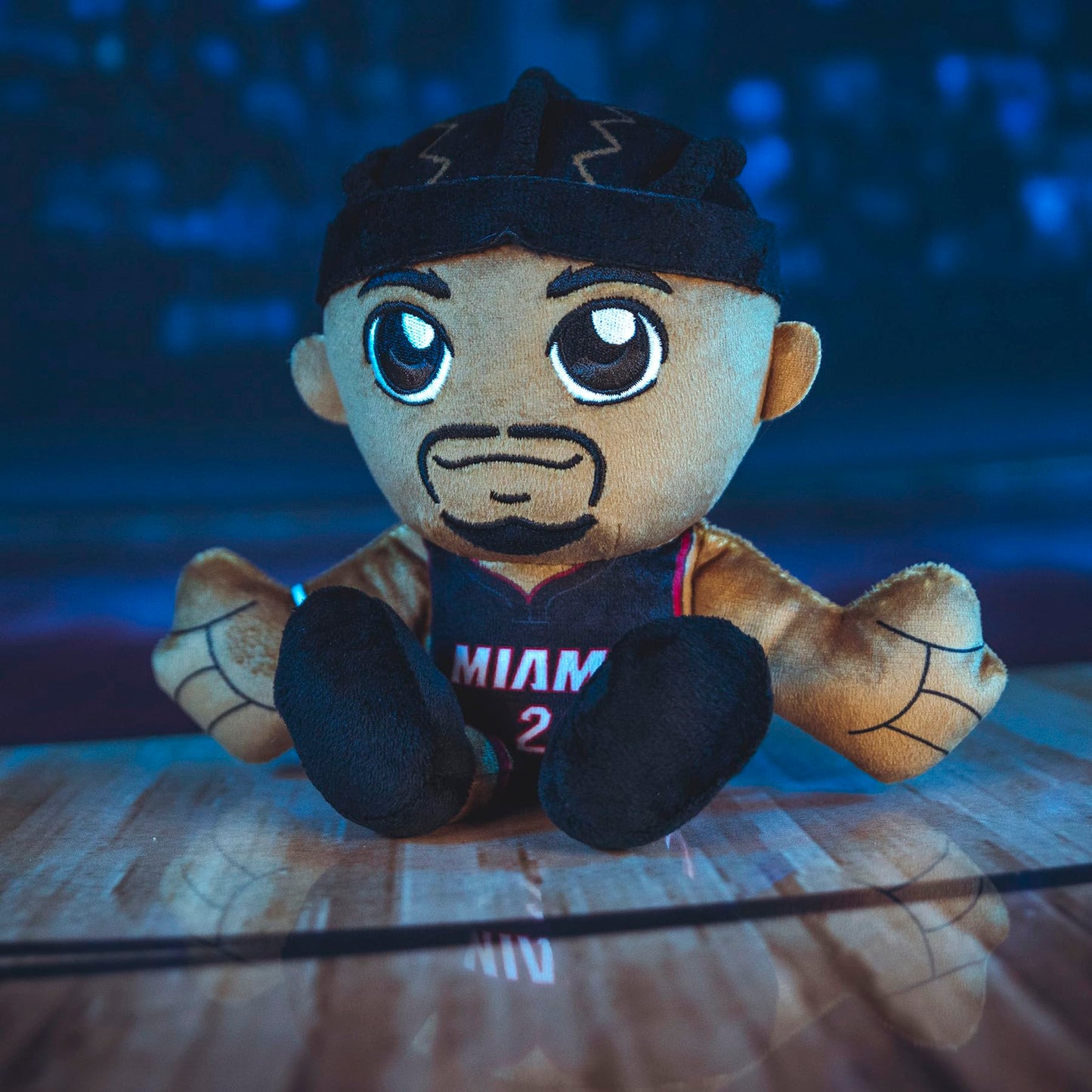 Bleacher Creatures Plush Doll - Jimmy Butler 8" NBA Kuricha - Miami Heat - Crystal Velboa Polyester