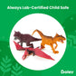 Boley 14-Pack Dinosaur Toys For Kids With Educational Booklet - 9' Realistic Dino Figures For Boys & Girls Ages 3+ - Includes T-Rex, Raptor, Stegosaurus, Triceratops, And More