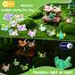 Ggstddup 29 Pcs Luminous Mini Resin Axolotl Glow In The Dark Little Tiny Resin Figurines Axolotl Bulk For Diy Garden Dollhouse B