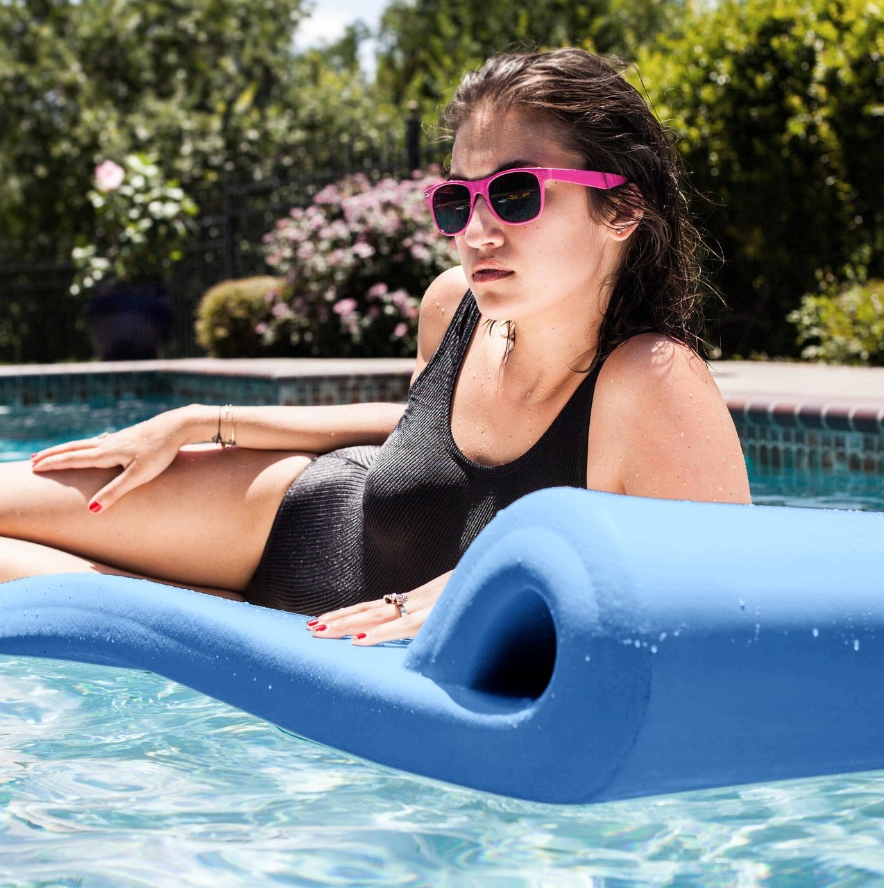 Texas Recreation Ultimate Foam Pool Float, Blue