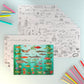 CUPKIN Ocean Sticker Book for Kids - 500+ Shark Stickers, 12 Scenes, Coloring Pages - Deep Sea Gift, Ages 2-8, Model SB-DEEPSEA