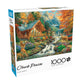 Buffalo Games Alpine Serenity 1000 Piece Jigsaw Puzzle, Large Multicolor Cardboard with Hidden Images, Model 12311