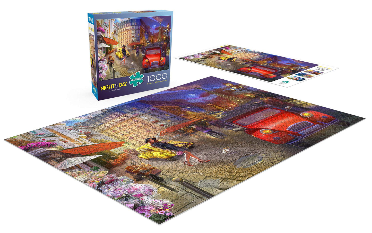 Buffalo Games - A Stroll In Paris - 1000 Piece Jigsaw Puzzle