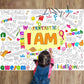 Naozinebi Positive Affirmations Coloring Poster For Kids Giant Coloring Poster Large Positive Coloring Tablecloth Jumbo Coloring