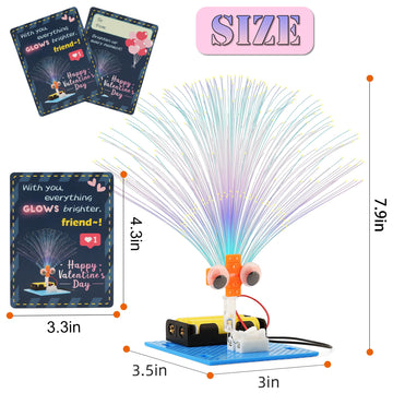 7 Pack Stem Kit Valentines Day Crafts Gifts For Kids School Classroom Bulk, Science Activities Class Valentine Gift From Teacher