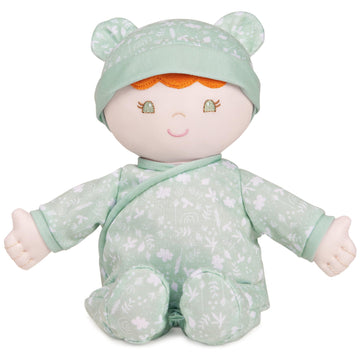 Gund Baby Sustainable Baby Doll, Plush Doll Made From Recycled Materials, For Babies And Newborns, Green, 12