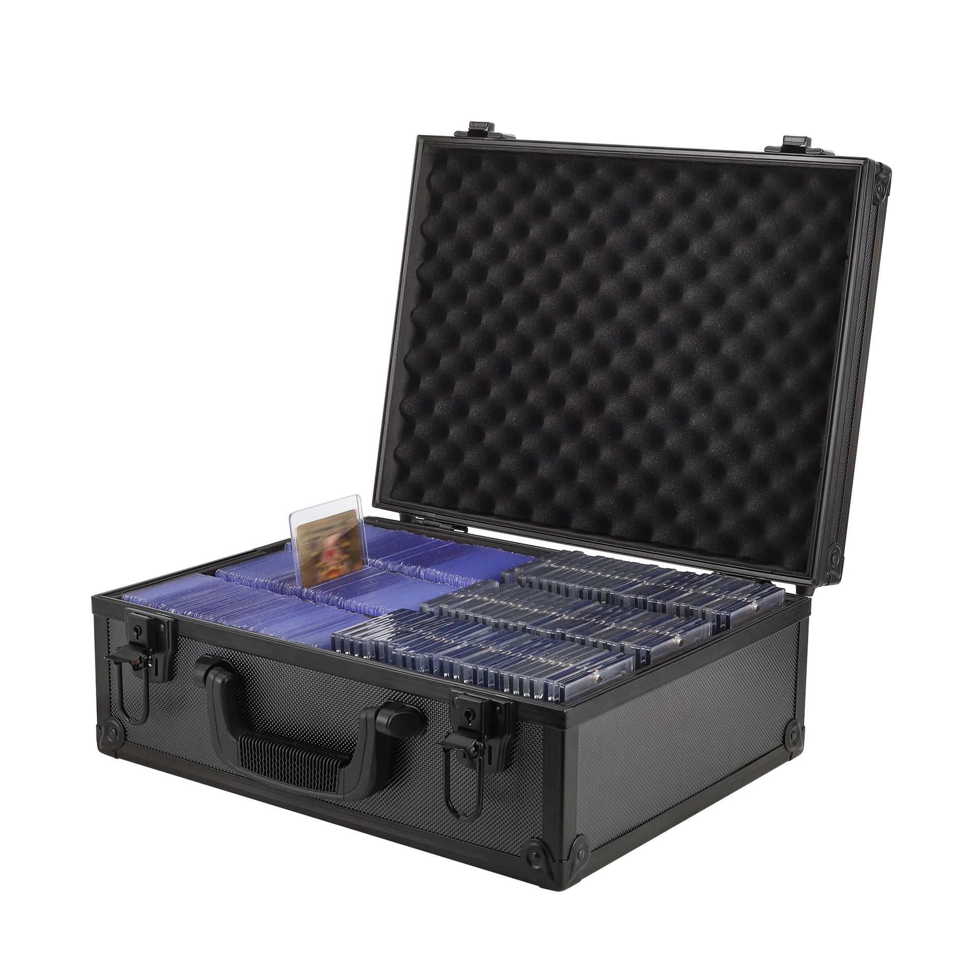 Hzgxqn Toploader Storage Box For 3'' X 4'' 35Pt Rigid Card, Top Loader Card Storage Hard Case, Sports Card Storage Boxes For Tra