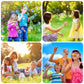 SpringFlower 500 PCS Mini Bubble Wands,Bubble Maker Toys for Kids,Summer Outdoor Bubble Activities,Bubble Party Favors Assortmen