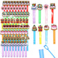 48 Pieces Mini Birthday Bubbles Wands Cake Bubbles Wands Birthday Party Favors Toys Birthday Party Decorations for Kids Adults G