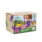 Green Toys Sesame Street Abby'S Garden Planting Activity Set - 17 Piece Kids Outdoor Toy Set With Seeds And Stickers. No Bpa, Phthalates, Pvc. Dishwasher Safe, Recycled Plastic, Made In Usa.