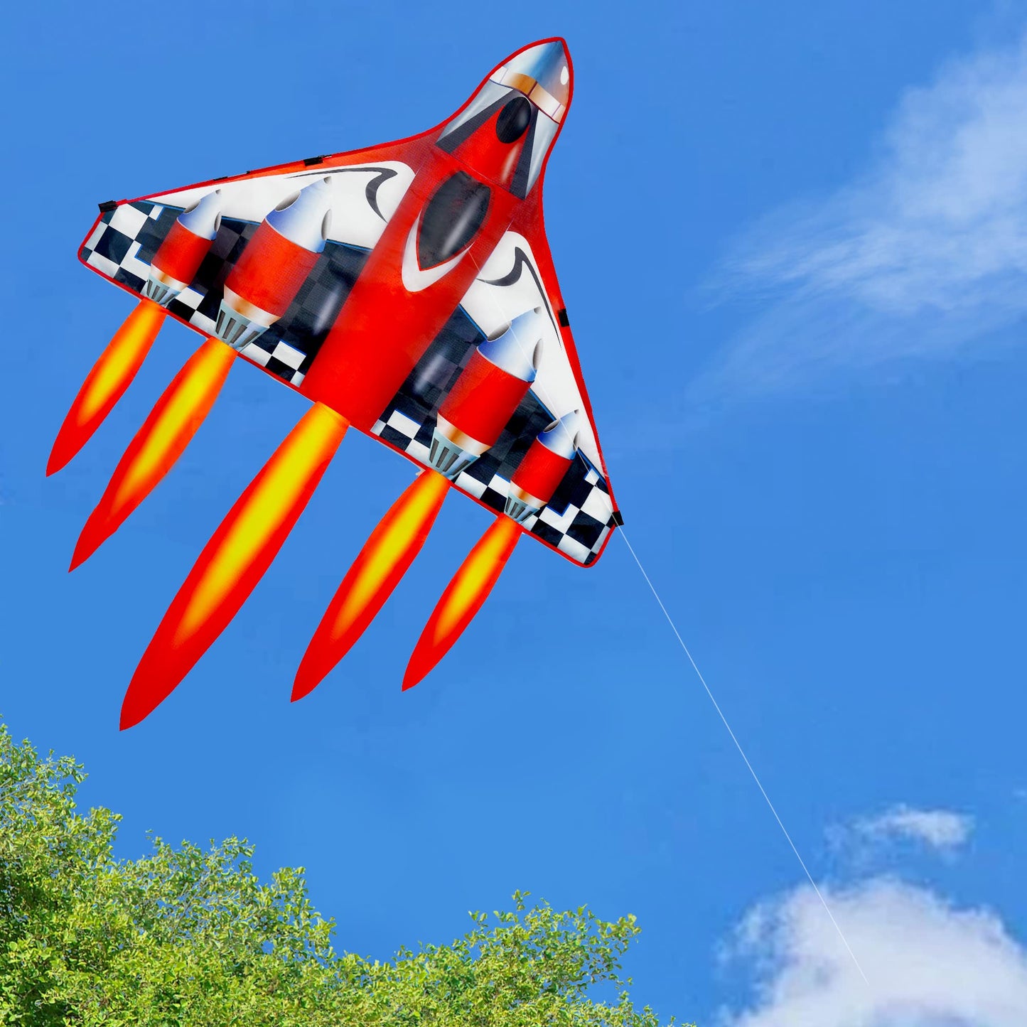 HENGDA KITE,Delta Plane Kite for Kids and Adults,Easy to Fly,Excellent Fabric and Structure Design,Suitable for Square, Beach, G