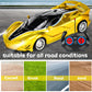 YongnKids Remote Control Car for Kids, RC Cars for Kids, RC Racing Toy with Lights,Hobby RC Cars Electric Power On Road Vehicle