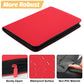 Trading Card Binder 9 Pocket  GERMUN PU Cover Card Binder for 360 Cards  enhanced Trading Card Holder Folders  Double Sided Pocket Card Album for MTG  TCG (RED)