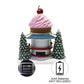Moments In Time Christmas Village Building, Cupcake Shop With Led Lights And Christmas Music - Battery Operated (Not Included) (