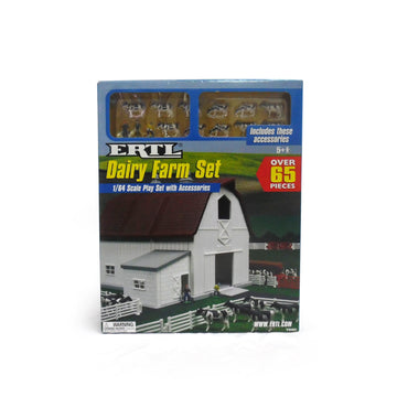 Ertl 1/64 Dairy Barn Playset Zfn12279