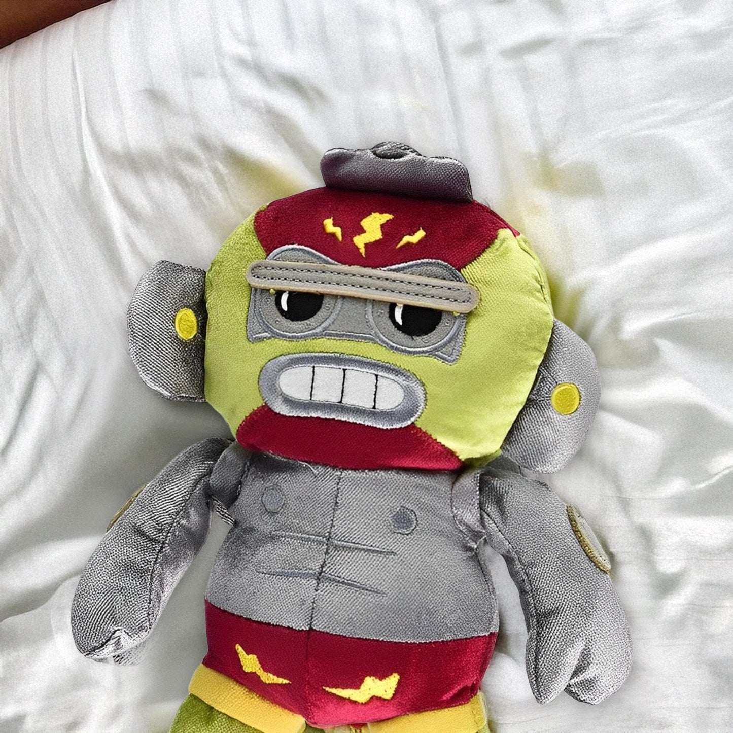 Whimwham Monkey Robot Lucha Libre 8-Inch Plush