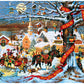 Buffalo Games 300 Piece Jigsaw Puzzle - Small Town Christmas - Multicolor - Challenging Fun for Adults - Model 22624 - 21.25 x 15.00