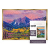 20X27 Puzzle Frame Kit With Glue Sheets | Bronze Modern Picture Frame | Real Wood With Uv Resistant Acrylic Front | Made To Pres