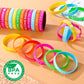 Welcome Back to School Rubber Bracelets 30 PCS First Day of School Bracelet Gifts Silicone Wristbands for Students Kids Party Fa