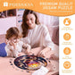 Wooden Puzzles for Adults - Sunset Forest Puzzle, Flat Puzzle with 3D Visual Effect, Unique Shape Wooden Jigsaw Puzzles, Good Gi