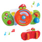 Hap-P-Kid My First Baby Stroller Toy, Toddler Steering Driving Wheel, Car Seat Educational Learning Driver Toys, Pretend Drive D