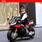 Tcaraiwen Aprilia Licensed 24V Kids Electric Motorcycle,Ride-On Motorcycle Speed Up To 10Mph With Side Wheels, Key Switch And Mp
