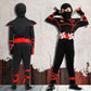 Skyllc Ninja Costume Kids, Boys Ninja Cosplay Set With Accessories - For Role Play Halloween Christmas Party Carnival,Size M