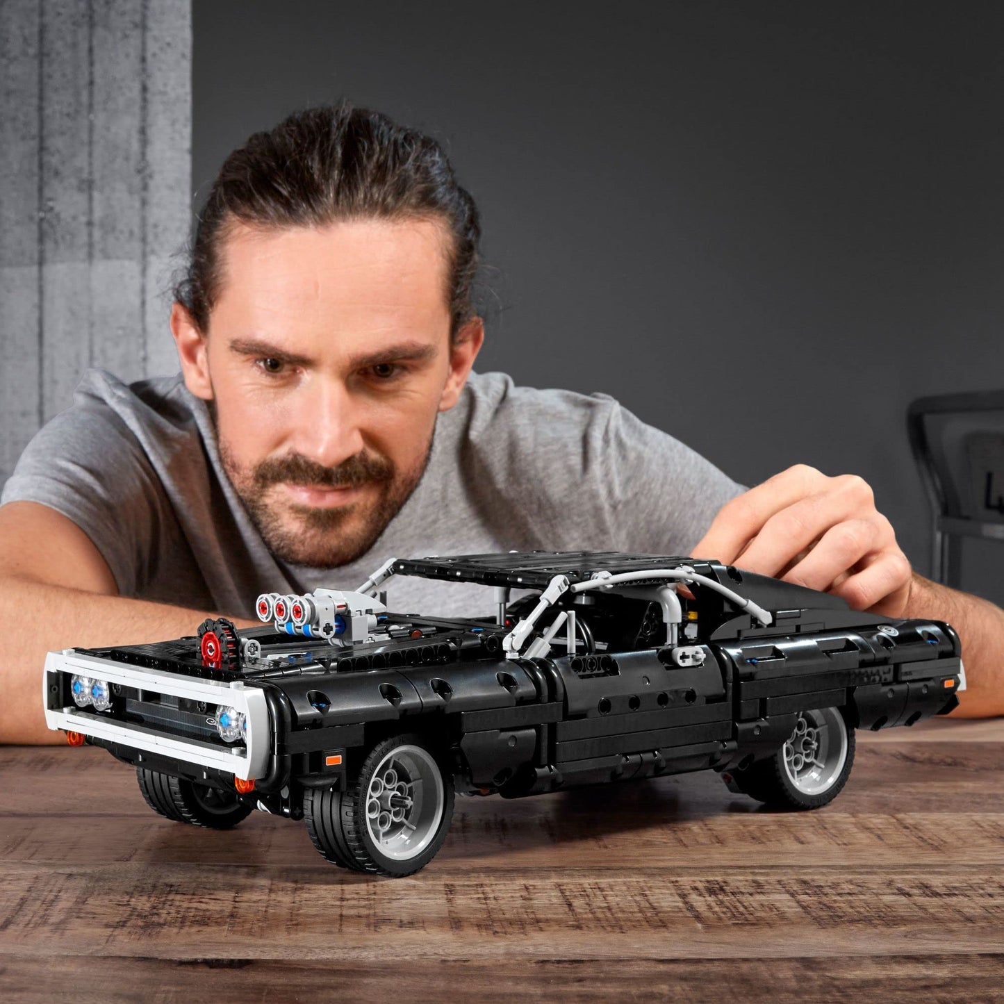 Lego Technic Fast & Furious Dom'S Dodge Charger 42111 Race Car Building Set, New 2020 (1,077 Pieces)
