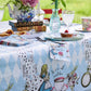 Talking Tables Blue Alice in Wonderland Paper Table Cover | Disposable Tablecloth, Home Recyclable | Supplies for Mad Hatter Tea