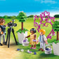 Playmobil Children With Photographer Building Figure