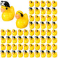 Gemscream 120 Pcs Halloween Mini Resin Pirate Tiny Ducks Little Cute Miniature Resin Duck Miniature Figures Ornament For Crafts