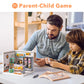 Robotime Diy Miniature Dollhouse Kit For Girls Mini House With Accessories Model Supply Store Kit With Led To Build Decent Birthday Gift