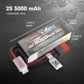 Hyper Go Angry Snail 2S3000 Rc Car Upgrade Accessories 2S 7.4V 3000 Mah 25C Lipo Battery, Spare Parts Rc Battery All 1/14 1/16 S