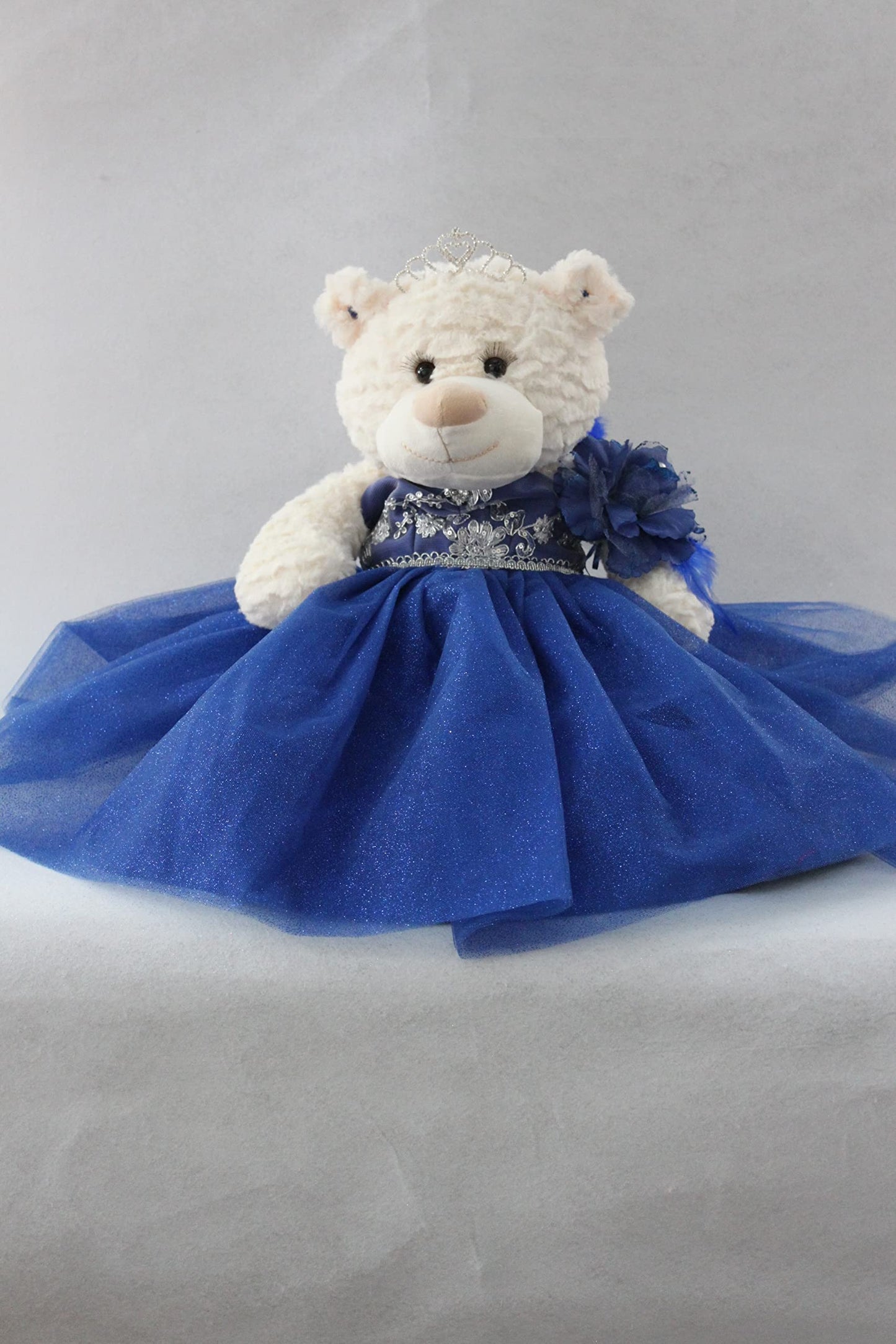 20' Quince Anos Quinceanera Last Doll Teddy Bear With Dress Centerpiece ~ B16631 15 Royal Blue