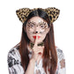 Dxhycc Cat Costume Leopard Cat Ears Headband Tail Bowtie Tutu And Leopard Face Sticker For Halloween Dress Up
