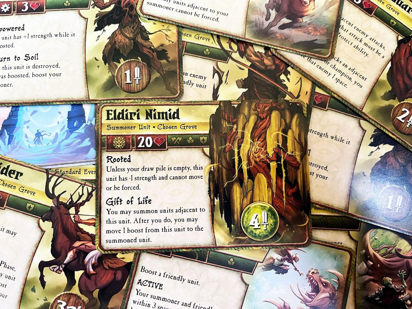 Plaid Hat Games Chosen Grove Faction Deck - Ready-To-Play Expansion For Strategy Card Game - 2 Players, Ages 9+ - Requires Summo