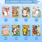 HSHFAMIIY 24 PCS Make a Animal Face Stickers - Stickers for Kids Party Favors Goodie Bags Stuffers Crafts Activities Gifts for K