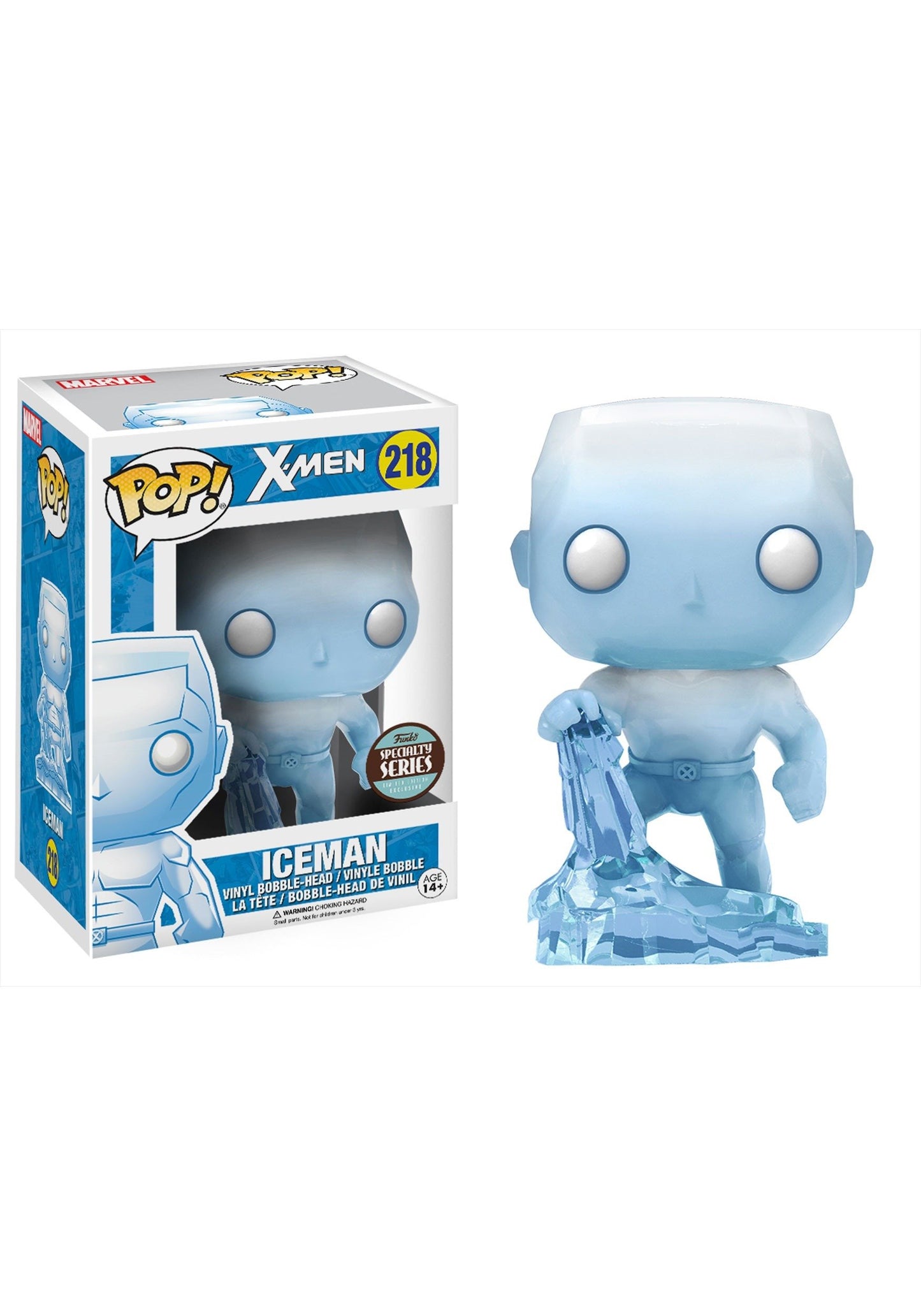 Funko X-Men Ice Man Pop Vinyl Figure FN13521 - Specialty Series Collectible