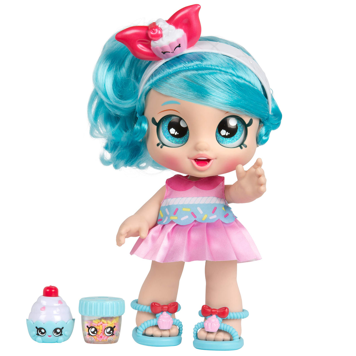 Kindi Kids Snack Time Friends  Preschool Play Doll, Jessicake  For Ages 3+ | Changeable Clothes And Removable Shoes  Fun Sna